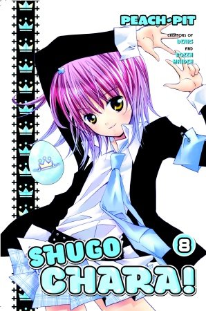 couverture, jaquette Shugo Chara! 8 Américaine (Del rey) Manga