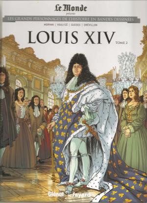 couverture, jaquette Les grands personnages de l'histoire en bandes dessinées 5  - LOUIS XIV tome 2 (glénat bd) BD