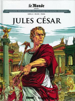 couverture, jaquette Les grands personnages de l'histoire en bandes dessinées 11  - Jules César (glénat bd) BD