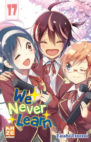 couverture, jaquette We never learn 17  (kazé manga) Manga