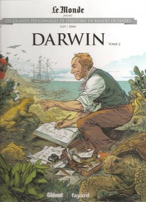 Les grands personnages de l'histoire en bandes dessinées 28 - DARWIN Tome 2