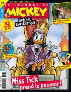 couverture, jaquette Le journal de Mickey 3593  - Miss Tick prend le pouvoir! (Disney) Magazine