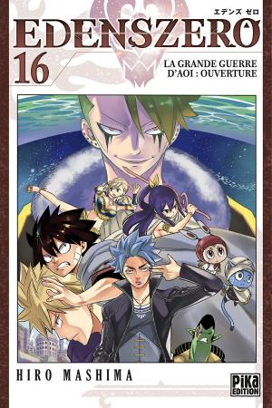 couverture, jaquette Edens Zero 16  - La grande guerre d'Aoi : ouverture (Pika) Manga