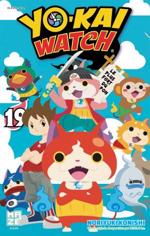 couverture, jaquette Yo-kai watch 19  (kazé manga) Manga
