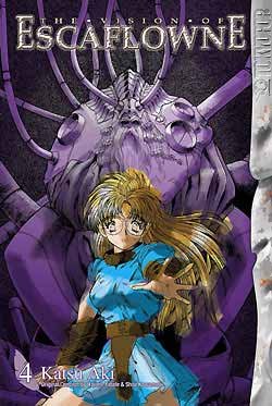 couverture, jaquette Vision d'Escaflowne 4 Américaine (Tokyopop) Manga