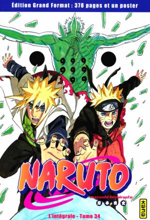 couverture, jaquette Naruto 34 TPB softcover (souple) - kiosque (Hachette) Manga