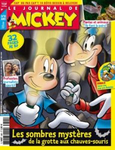 couverture, jaquette Le journal de Mickey 3601  - Le mystère sombre de la grotte aux chauve-souris (Disney) Magazine