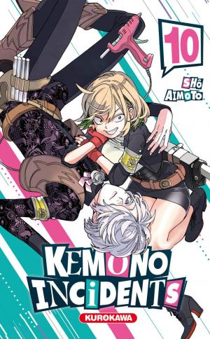 couverture, jaquette Kemono incidents 10  (Kurokawa) Manga