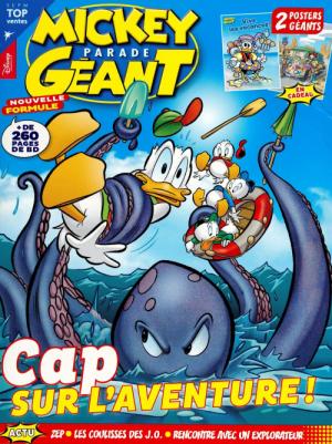 couverture, jaquette Mickey Parade 383  - Cap sur l'aventure (Disney Hachette Presse) Périodique