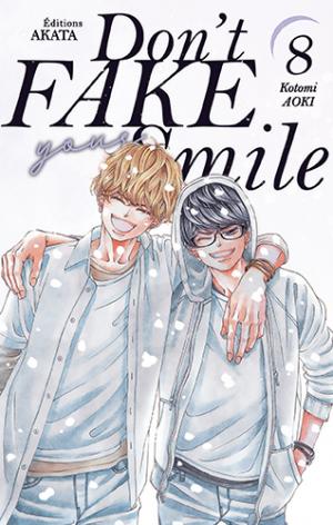couverture, jaquette Don't Fake Your Smile 8  (Akata) Manga