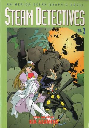 couverture, jaquette Les Fabuleux Vapeurs Détectives 3  (Viz media) Manga
