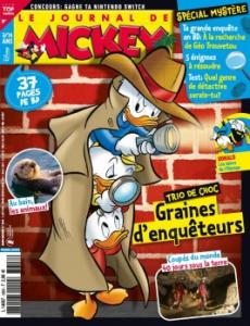 couverture, jaquette Le journal de Mickey 3608  - Graines d'enquêteurs (Disney) Magazine