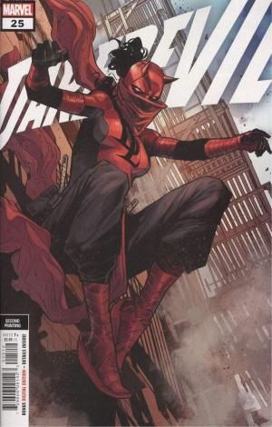 Daredevil 25 - Unknown Comic Books Exclusive Second Printing Virgin Variant