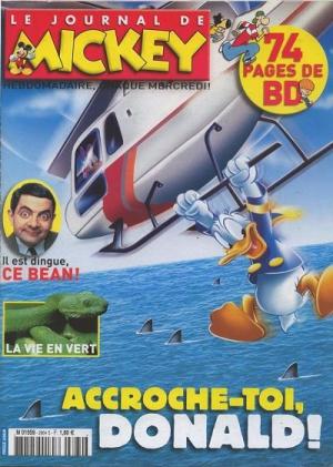 couverture, jaquette Le journal de Mickey 2864  - Accroche-toi, Donald (Disney) Magazine