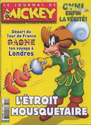couverture, jaquette Le journal de Mickey 2865  - L'étroit Mousquetaire (Disney) Magazine