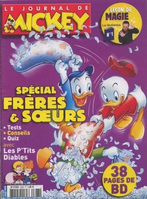 couverture, jaquette Le journal de Mickey 2868  - Spécial frères & soeurs (Disney) Magazine