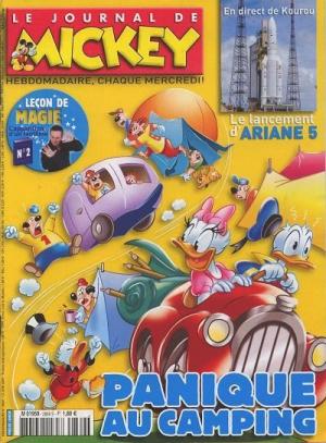 couverture, jaquette Le journal de Mickey 2869  - Panique au camping (Disney) Magazine