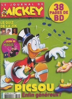 couverture, jaquette Le journal de Mickey 2870  - Picsou Enfin généreux? (Disney) Magazine