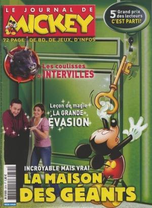 couverture, jaquette Le journal de Mickey 2874  - Incroyable mais vrai La maison des géants (Disney) Magazine