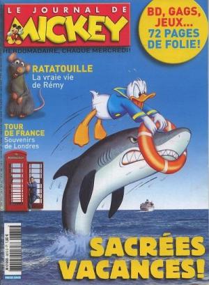 couverture, jaquette Le journal de Mickey 2875  - Sacrées vacances! (Disney) Magazine