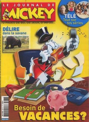 couverture, jaquette Le journal de Mickey 2877  - Besoin de vacances? (Disney) Magazine