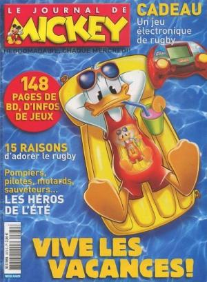couverture, jaquette Le journal de Mickey 2879  - Vive les vacances! (Disney) Magazine