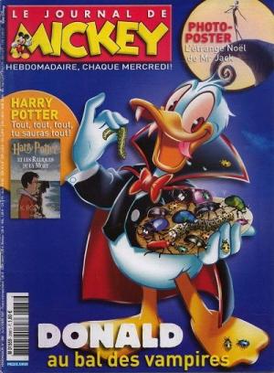 couverture, jaquette Le journal de Mickey 2888  - Donald au bal de vampires (Disney) Magazine