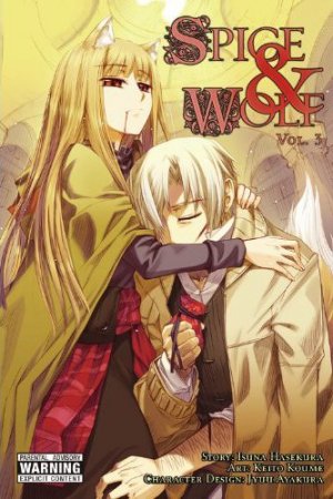 couverture, jaquette Spice & Wolf 3 Américaine (Yen Press) Manga