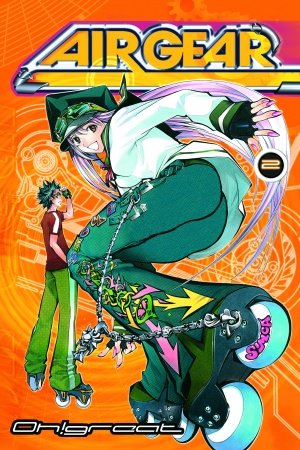 couverture, jaquette Air Gear 2 Américaine (Del rey) Manga