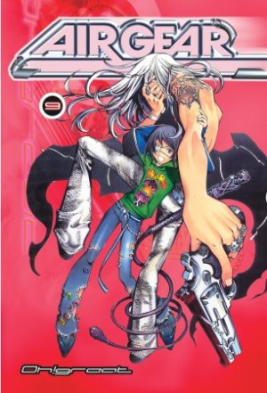 couverture, jaquette Air Gear 9 Américaine (Del rey) Manga