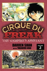 couverture, jaquette Darren Shan 2 Américaine (Yen Press) Manga