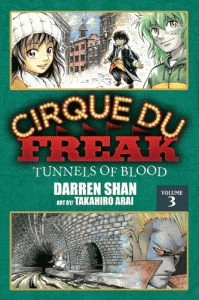 couverture, jaquette Darren Shan 3 Américaine (Yen Press) Manga