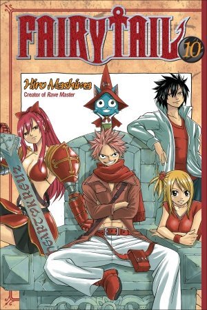 couverture, jaquette Fairy Tail 10 Américaine (Del rey) Manga