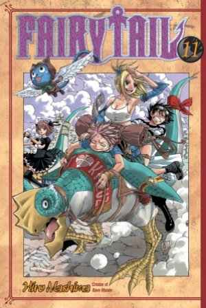 couverture, jaquette Fairy Tail 11 Américaine (Del rey) Manga