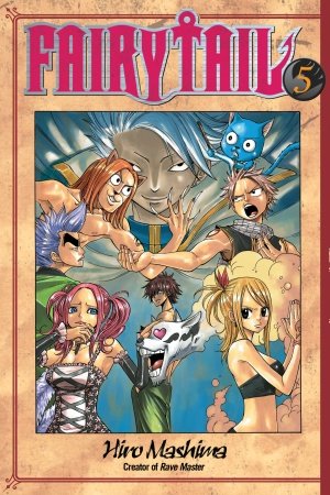 couverture, jaquette Fairy Tail 5 Américaine (Del rey) Manga