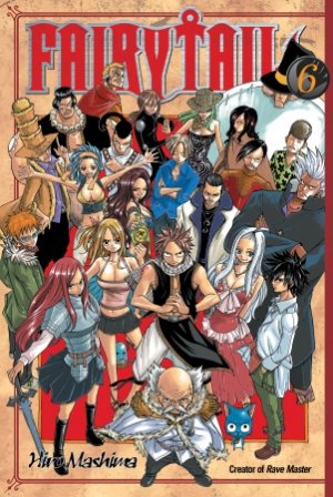 couverture, jaquette Fairy Tail 6 Américaine (Del rey) Manga