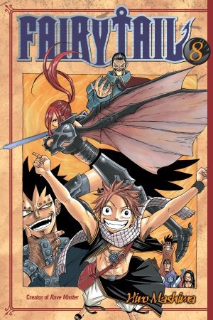 couverture, jaquette Fairy Tail 8 Américaine (Del rey) Manga
