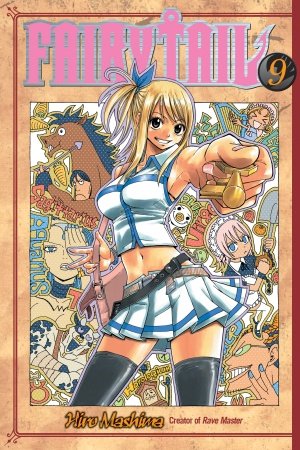 couverture, jaquette Fairy Tail 9 Américaine (Del rey) Manga