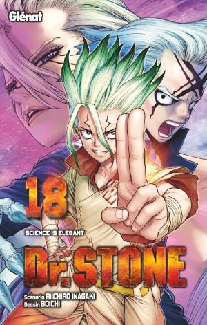 couverture, jaquette Dr. STONE 18  (Glénat Manga) Manga