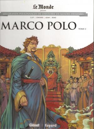 couverture, jaquette Les grands personnages de l'histoire en bandes dessinées 22  - MARCO POLO T2 (glénat bd) BD