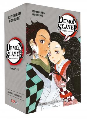 couverture, jaquette Demon slayer 1 Coffret 2021 (Panini manga) Manga