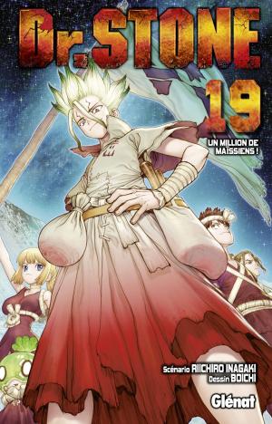 couverture, jaquette Dr. STONE 19  (Glénat Manga) Manga