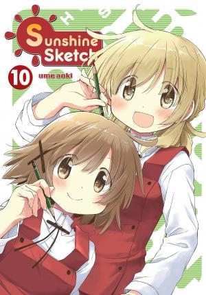 couverture, jaquette Hidamari Sketch 10 USA (Yen Press) Manga