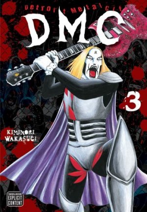 couverture, jaquette Detroit Metal City 3 Américaine (Viz media) Manga