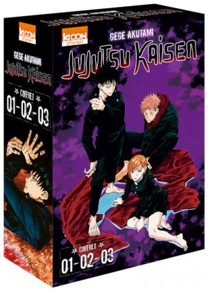 couverture, jaquette Jujutsu Kaisen 1 Coffret 1 à 3 - 2021 (Ki-oon) Manga