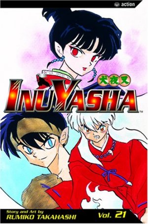 couverture, jaquette Inu Yasha 21 Américaine (Viz media) Manga