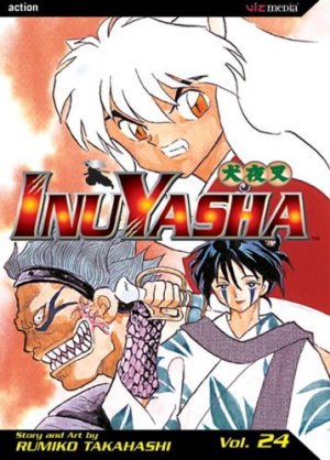 couverture, jaquette Inu Yasha 24 Américaine (Viz media) Manga