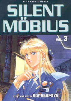 couverture, jaquette Silent Möbius 3 Américaine (Viz media) Manga
