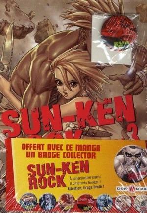 couverture, jaquette Sun-Ken Rock 3 Avec badge (doki-doki) Manga