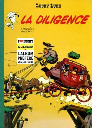 couverture, jaquette ###NON CLASSE### 32  - La diligenceI love Lucky (dupuis) Inconnu